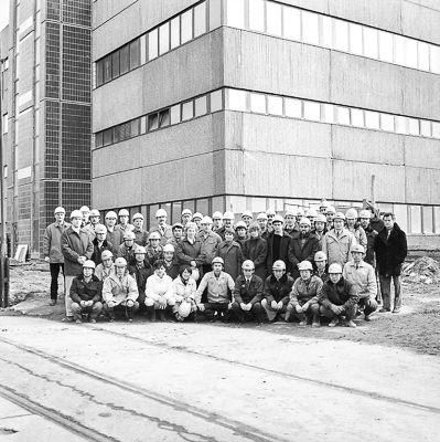 Gruppenfoto mit Besuch aus Japan, Foto 1984